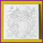GNOME WITH MONKEY BABY PREDRAWN CANVAS PANEL