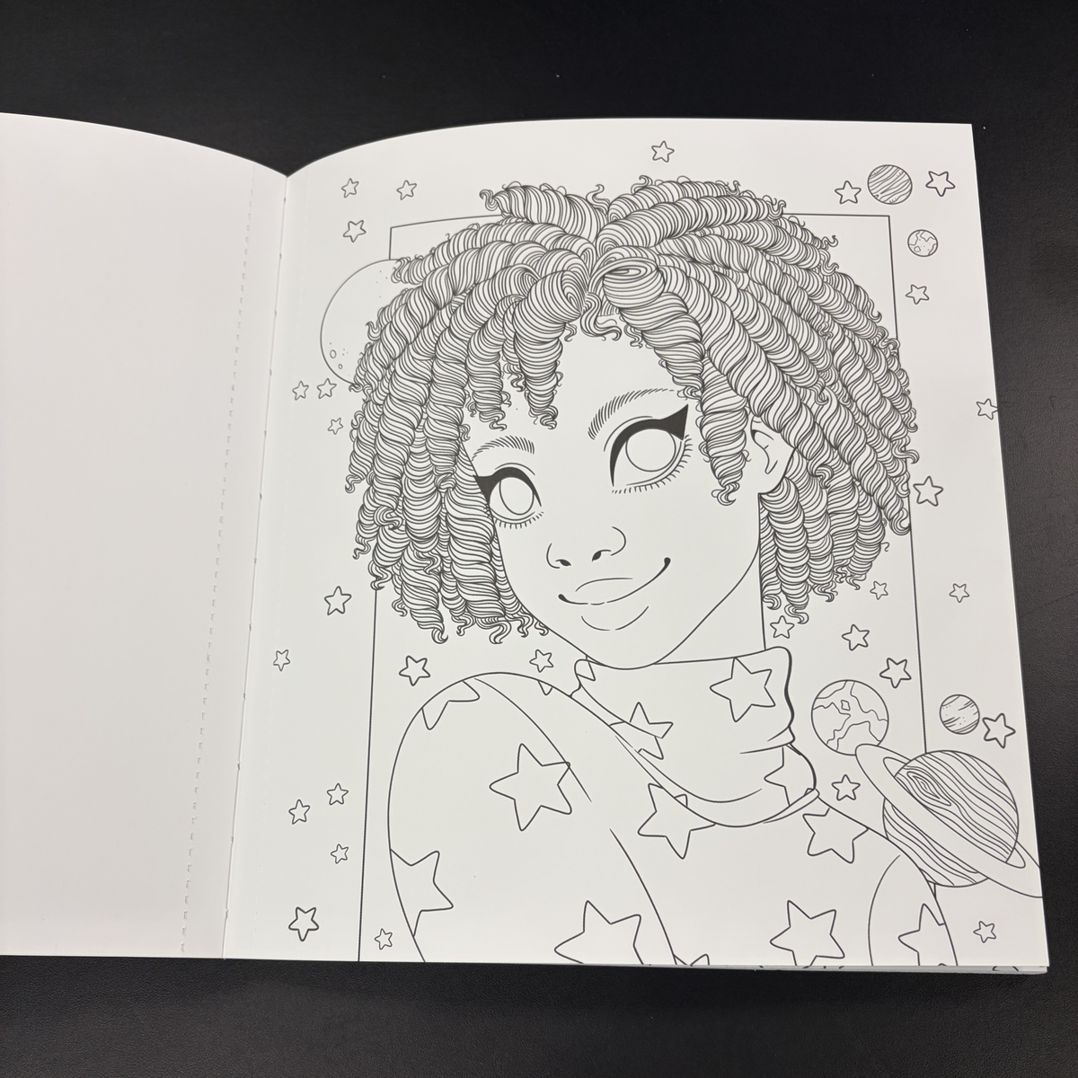 Galaxy Gals Alcohol Marker Coloring Book Of Heroines