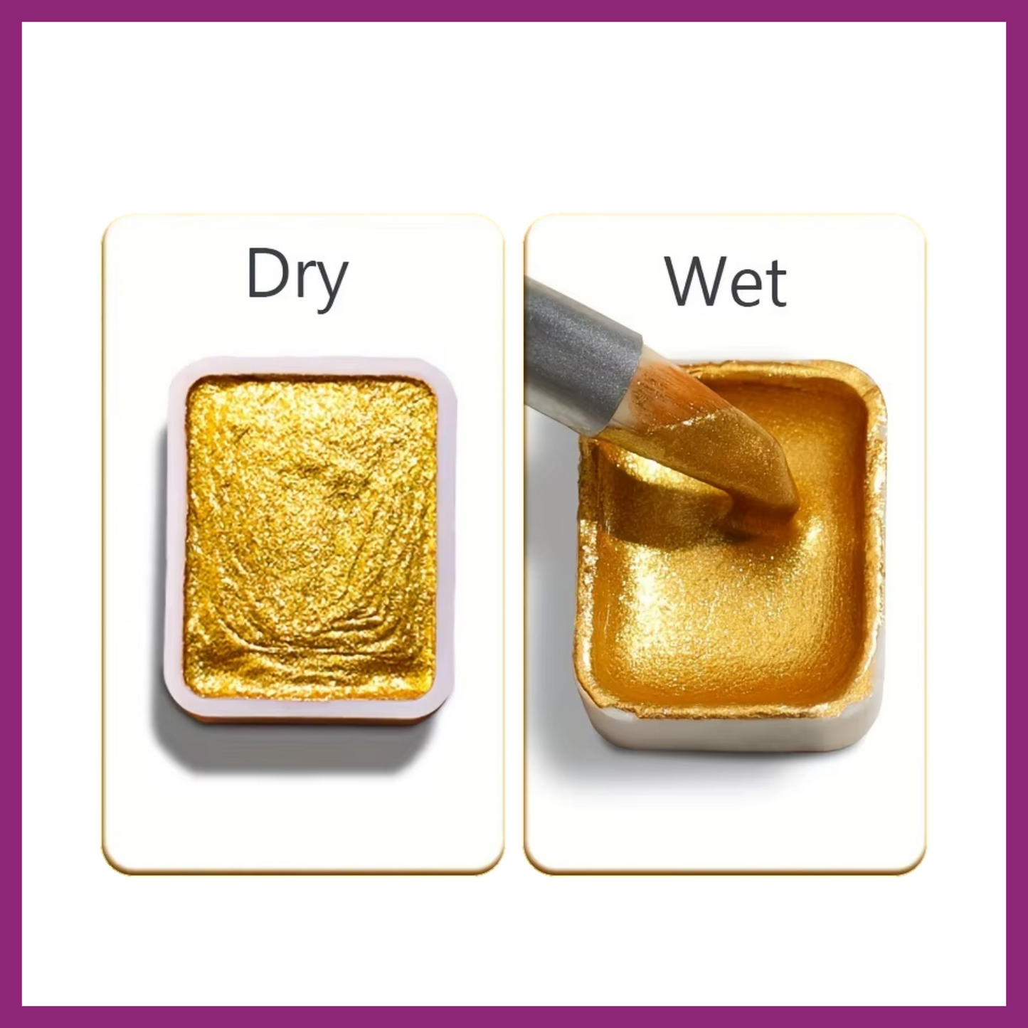 20 COLORS MINI WATERCOLOR PAINT PANS