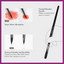 WATERCOLOR PAINTBRUSH SET OF 12 NYLON BRUSHES