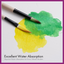 WATERCOLOR PAINTBRUSH SET OF 8 NYLON BRUSHES