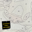 Closeup of paint by number canvas showing canvas texture and numbers with "refererence sheet included" sign.