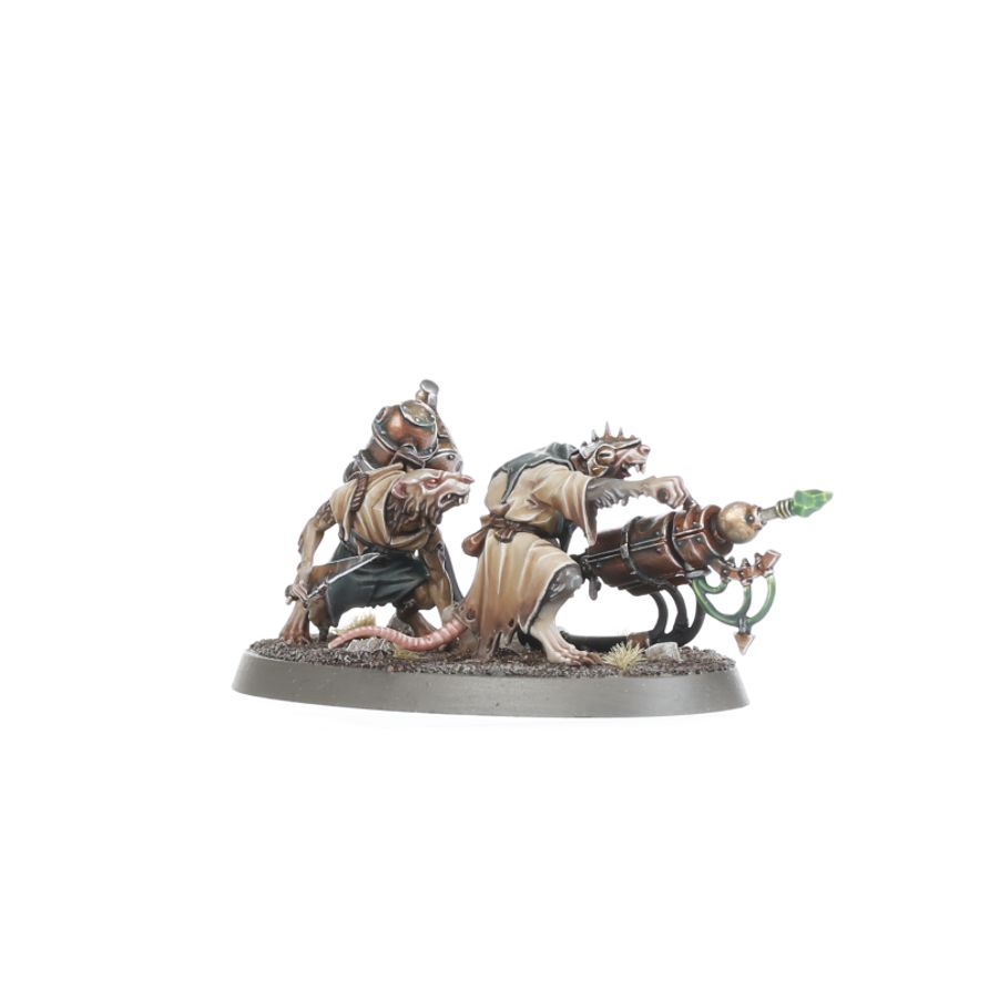 WARHAMMER AGE OF SIGMAR: SKAVEN WARPSPARK WEAPON BATTERY, 3 MINIATURES/FIGURINES