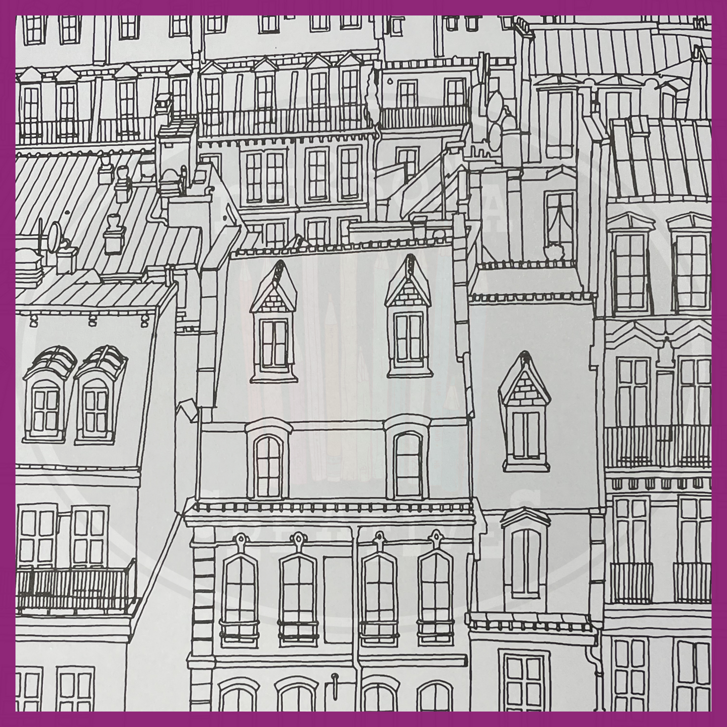 FANTASTIC CITIES: A COLORING BOOK OF AMAZING PLACES REAL AND IMAGINED