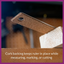 STAINLESS STEEL RULER 12" WITH CORK BACKING