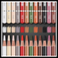 PANDAFLY PRO COLORED CHARCOAL PENCILS 12 SET