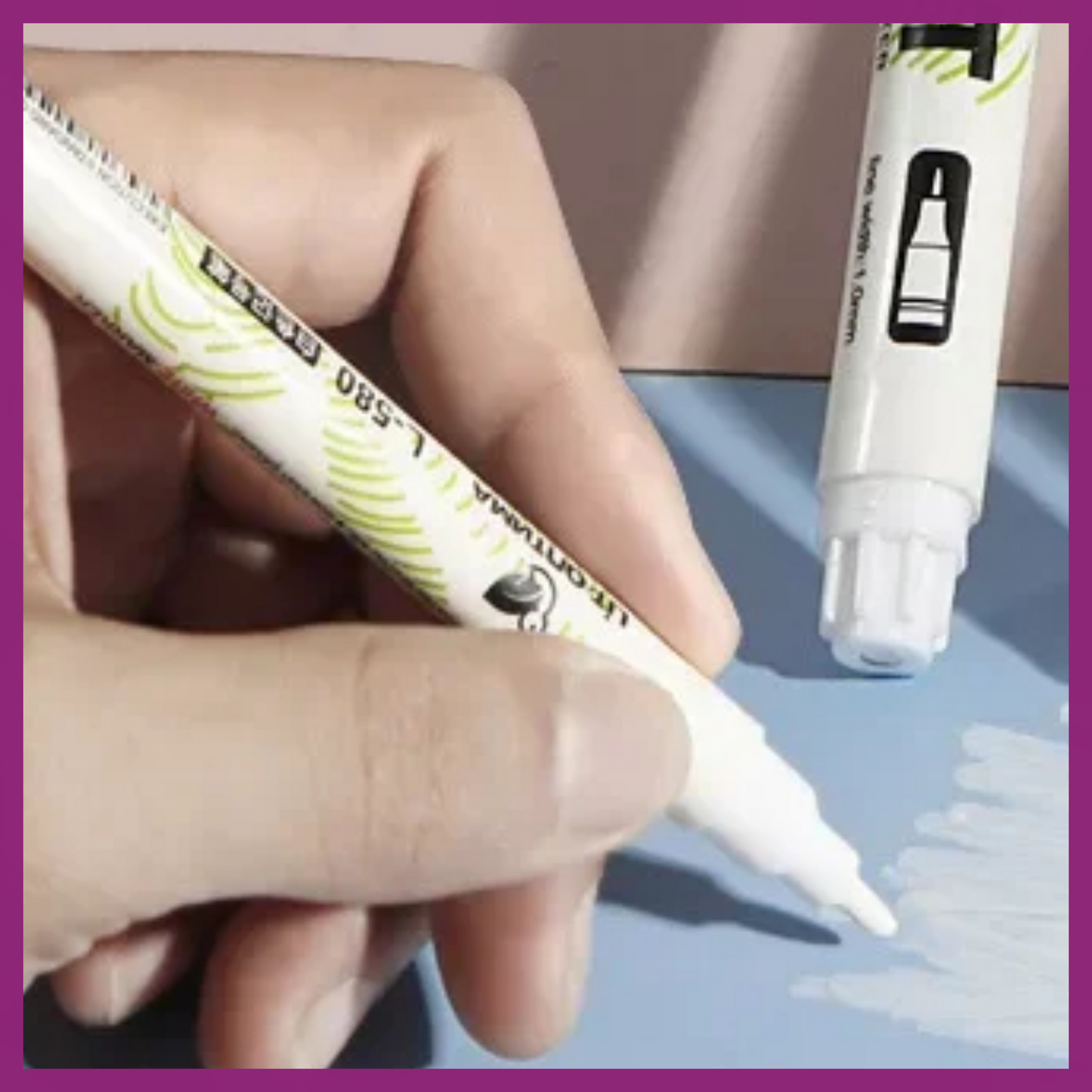 PERMANENT WHITE MARKER - 1mm
