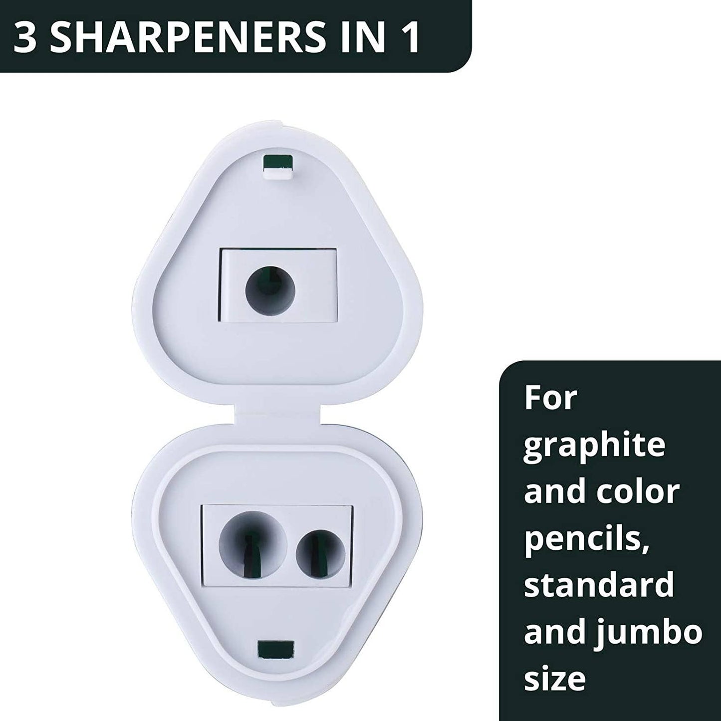 Mr. Pen Colored Pencil Sharpener 3 in 1