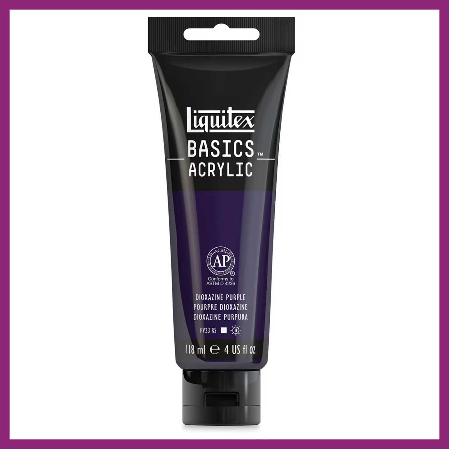 LIQUITEX BASICS ACRYLIC PAINT - 4oz/118ml