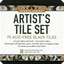 Studio Series Artist's Tile Set: Black