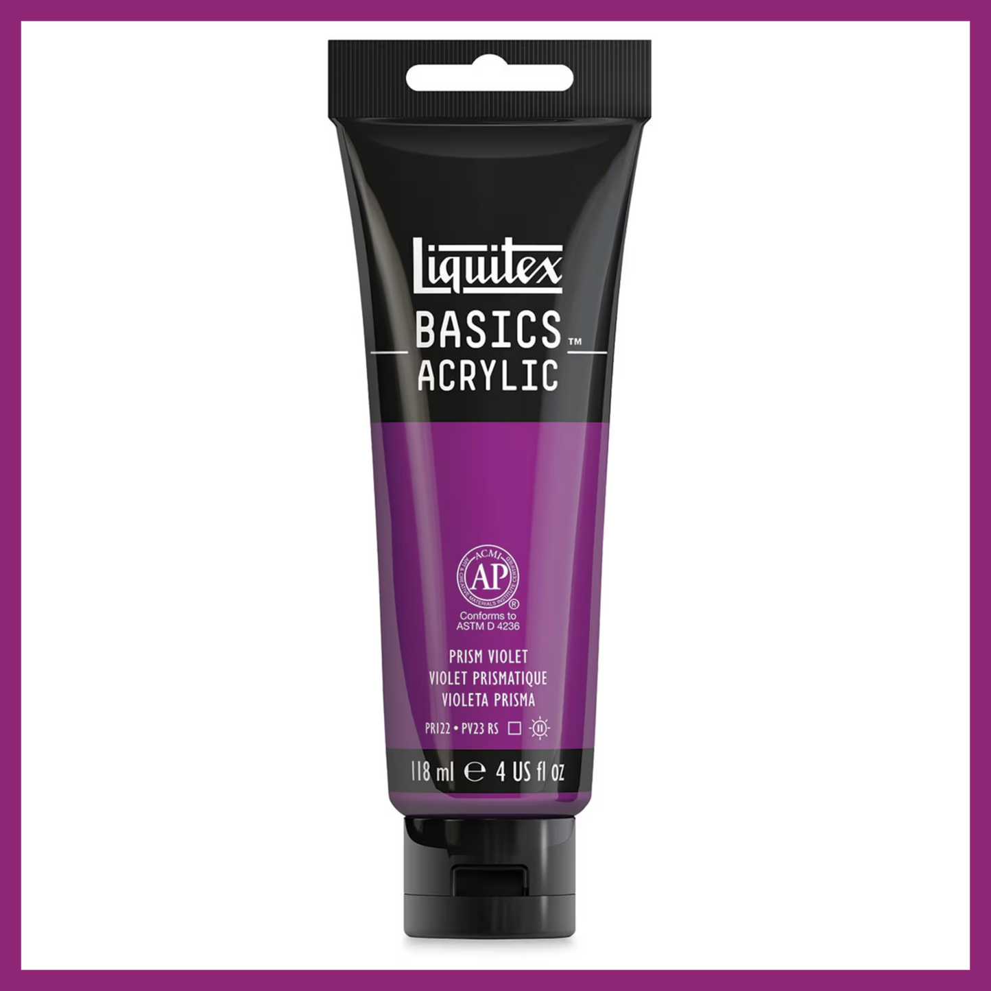 LIQUITEX BASICS ACRYLIC PAINT - 4oz/118ml