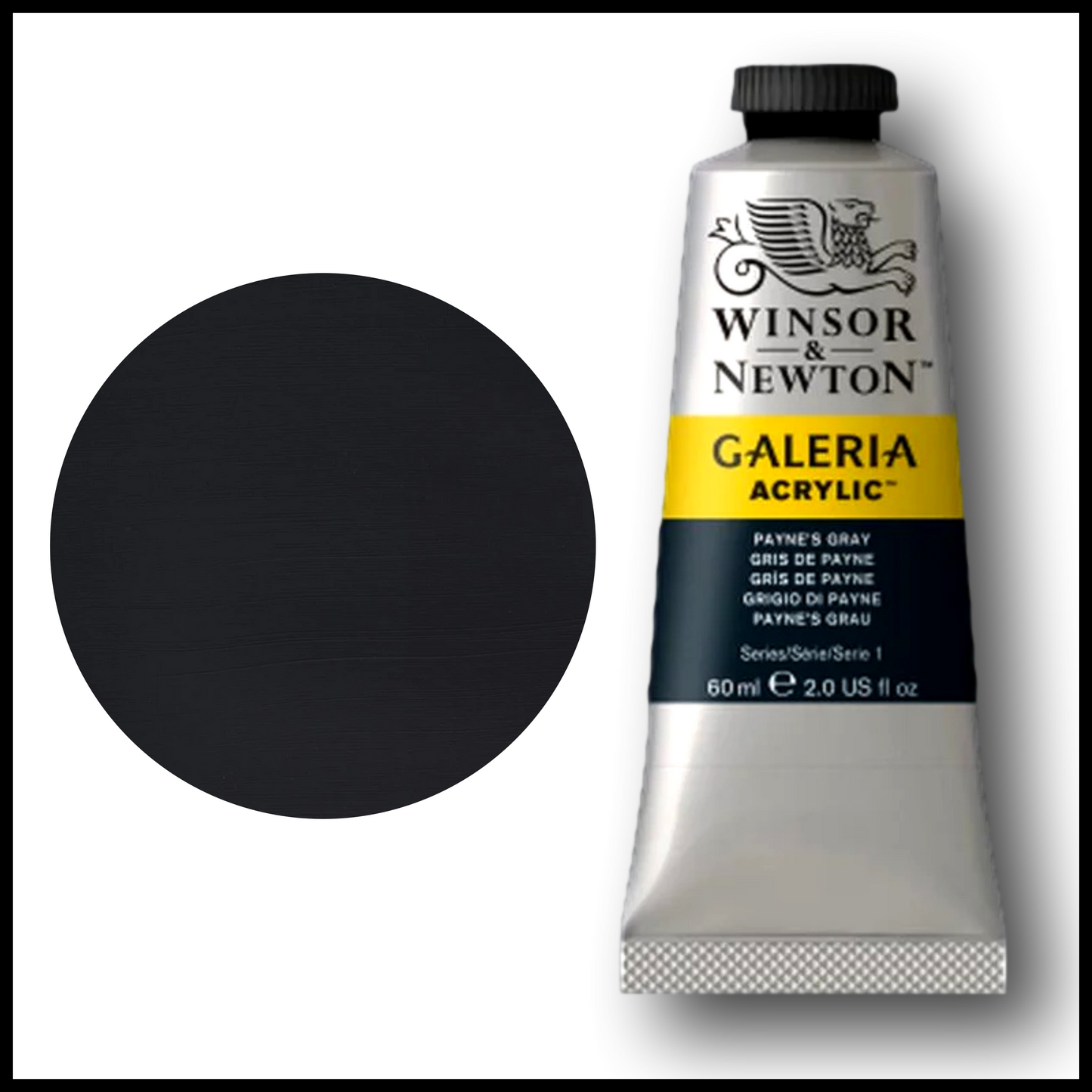 WINSOR & NEWTON GALERIA FLOW ACRYLIC PAINT - 60ML