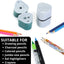 Mr. Pen Colored Pencil Sharpener 3 in 1