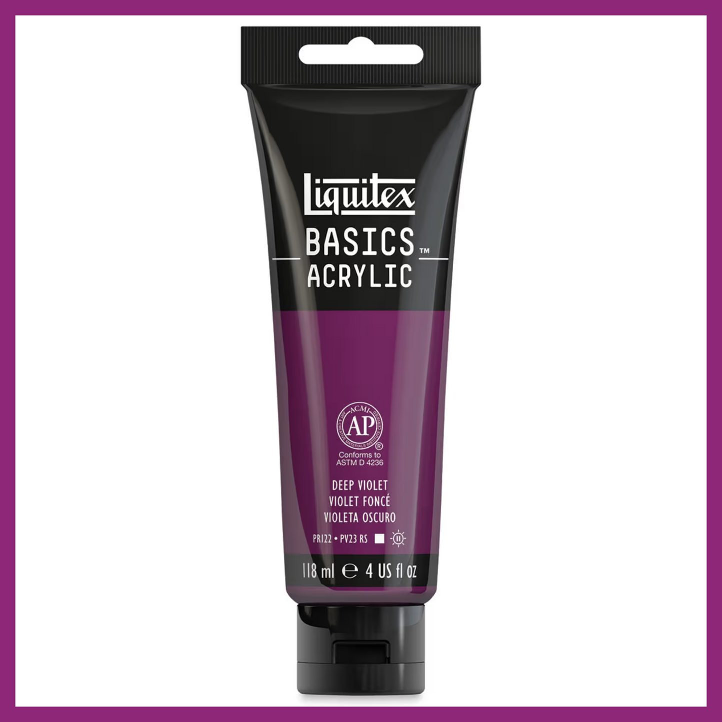 LIQUITEX BASICS ACRYLIC PAINT - 4oz/118ml