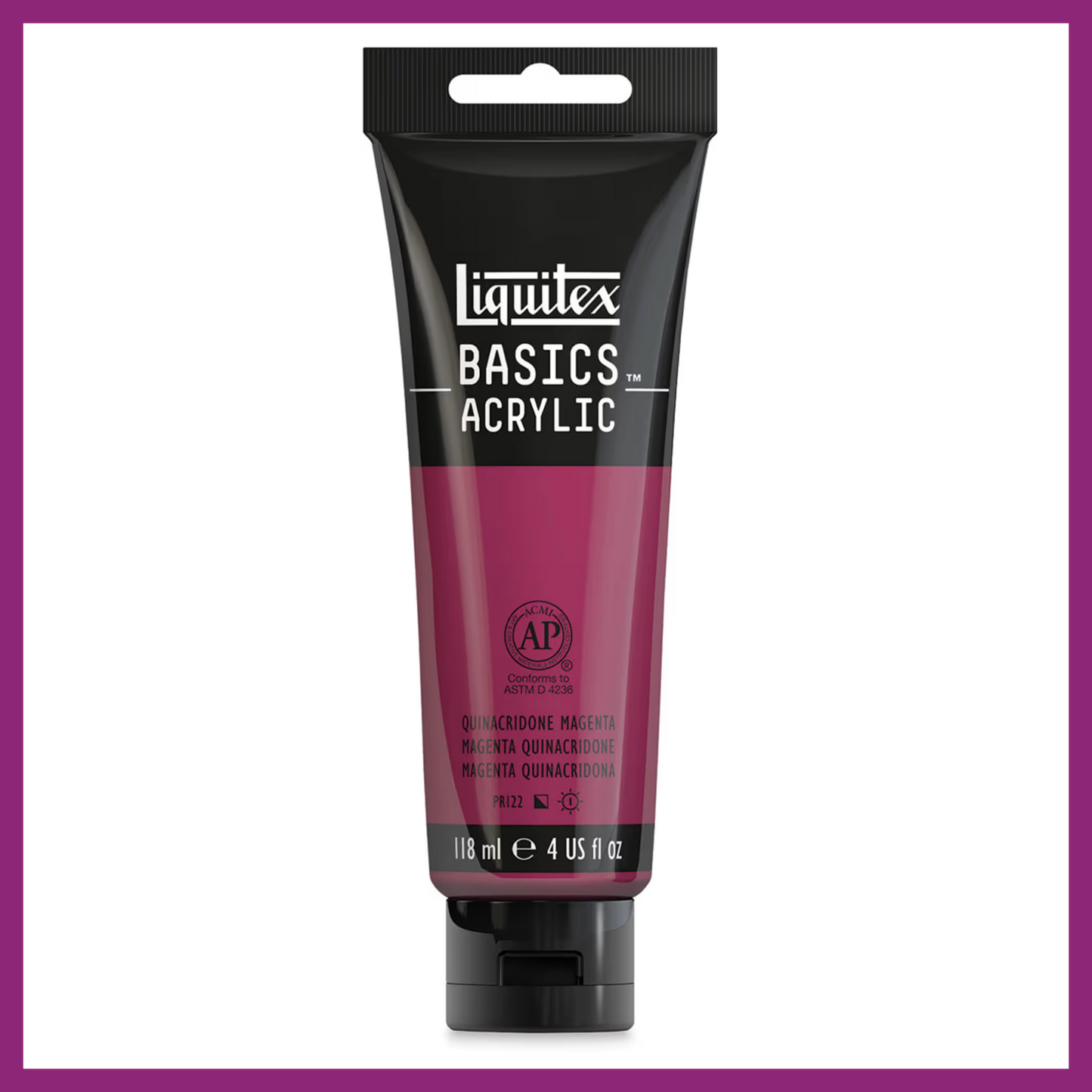 LIQUITEX BASICS ACRYLIC PAINT - 4oz/118ml