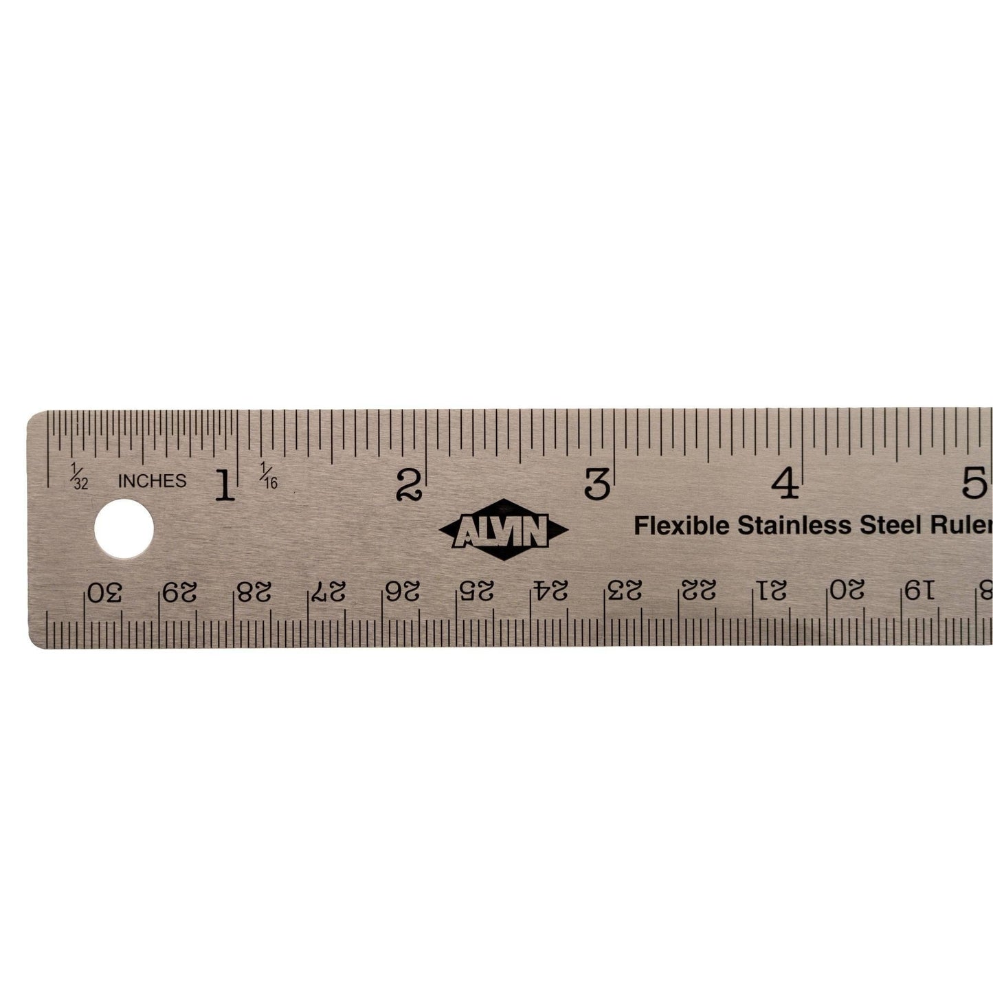 STAINLESS STEEL FLEX RULER 15"