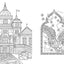 Dark Academia Coloring Book by Rockpool Publishing