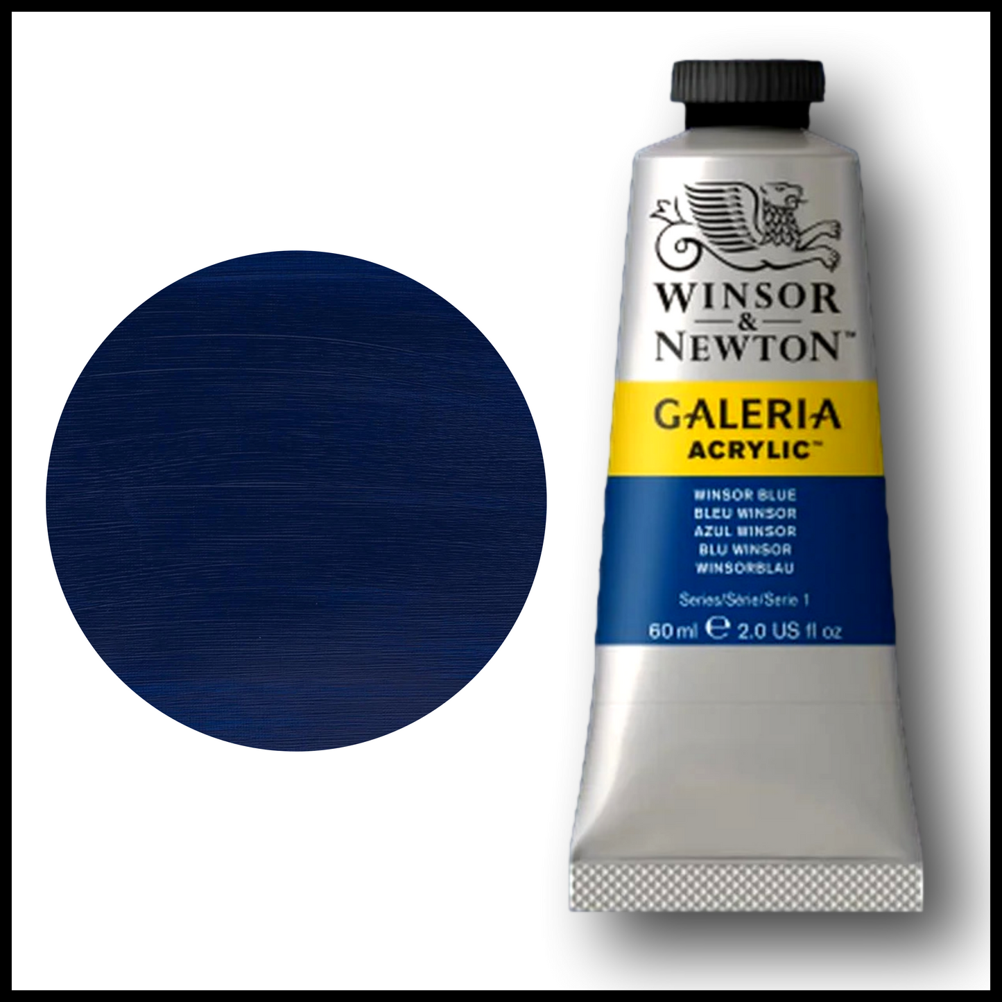 WINSOR & NEWTON GALERIA FLOW ACRYLIC PAINT - 60ML
