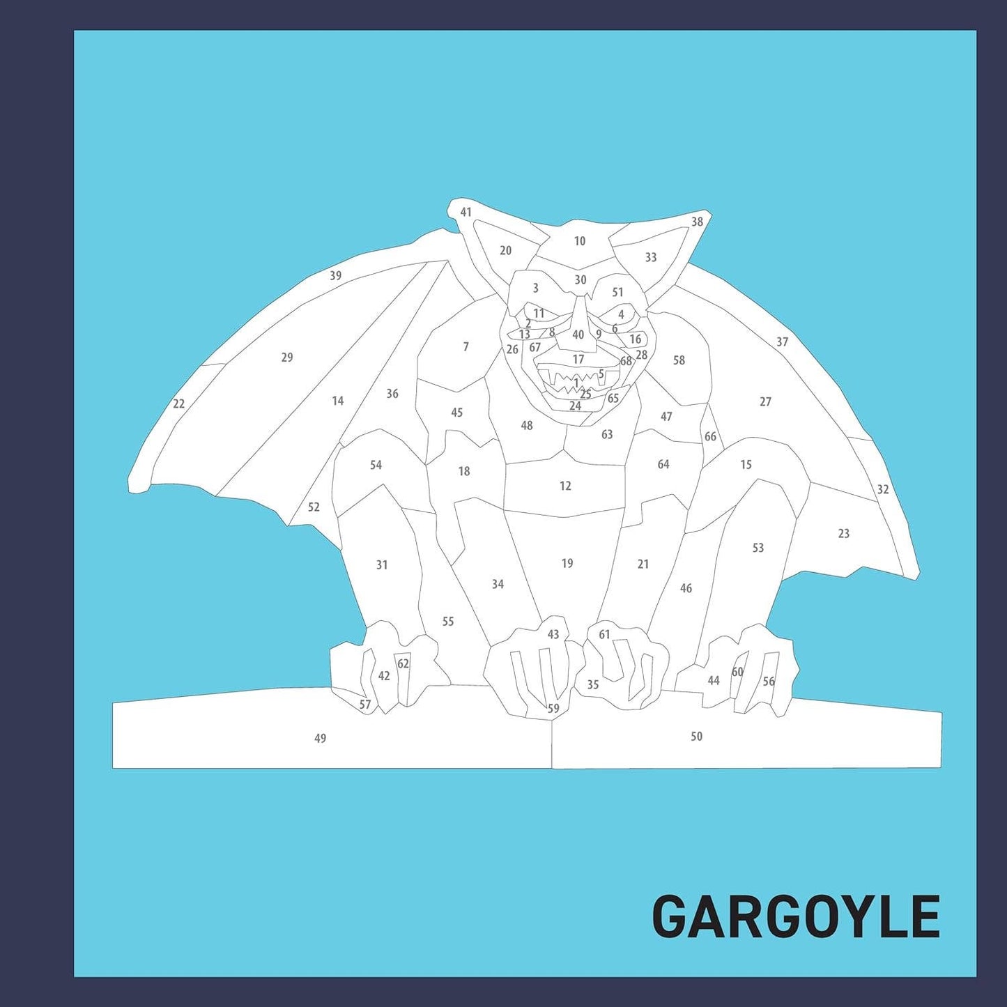 My Sticker Paintings: Monsters - 10 Super Scary Creatures