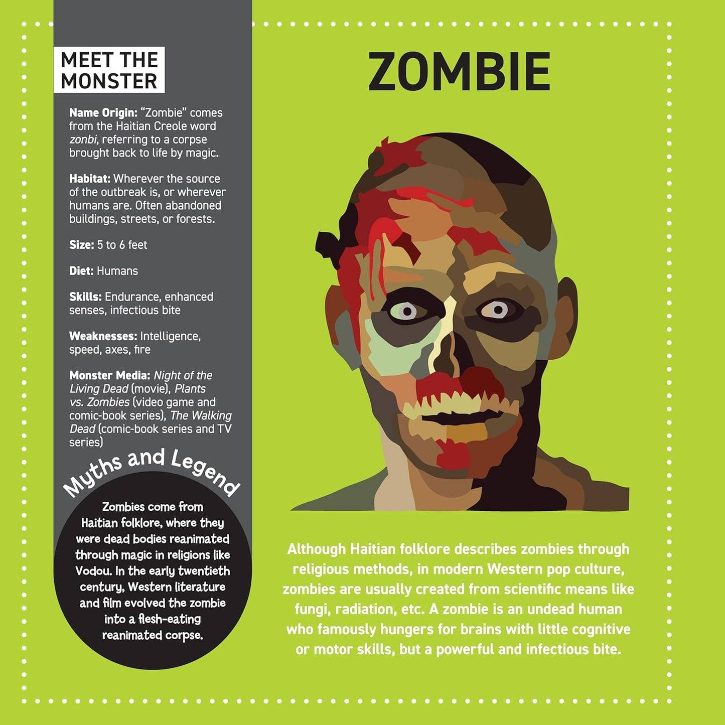 My Sticker Paintings: Monsters - 10 Super Scary Creatures