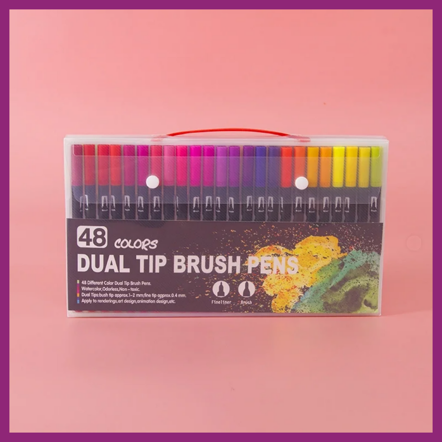 DUAL TIP WATERCOLOR PEN SETS