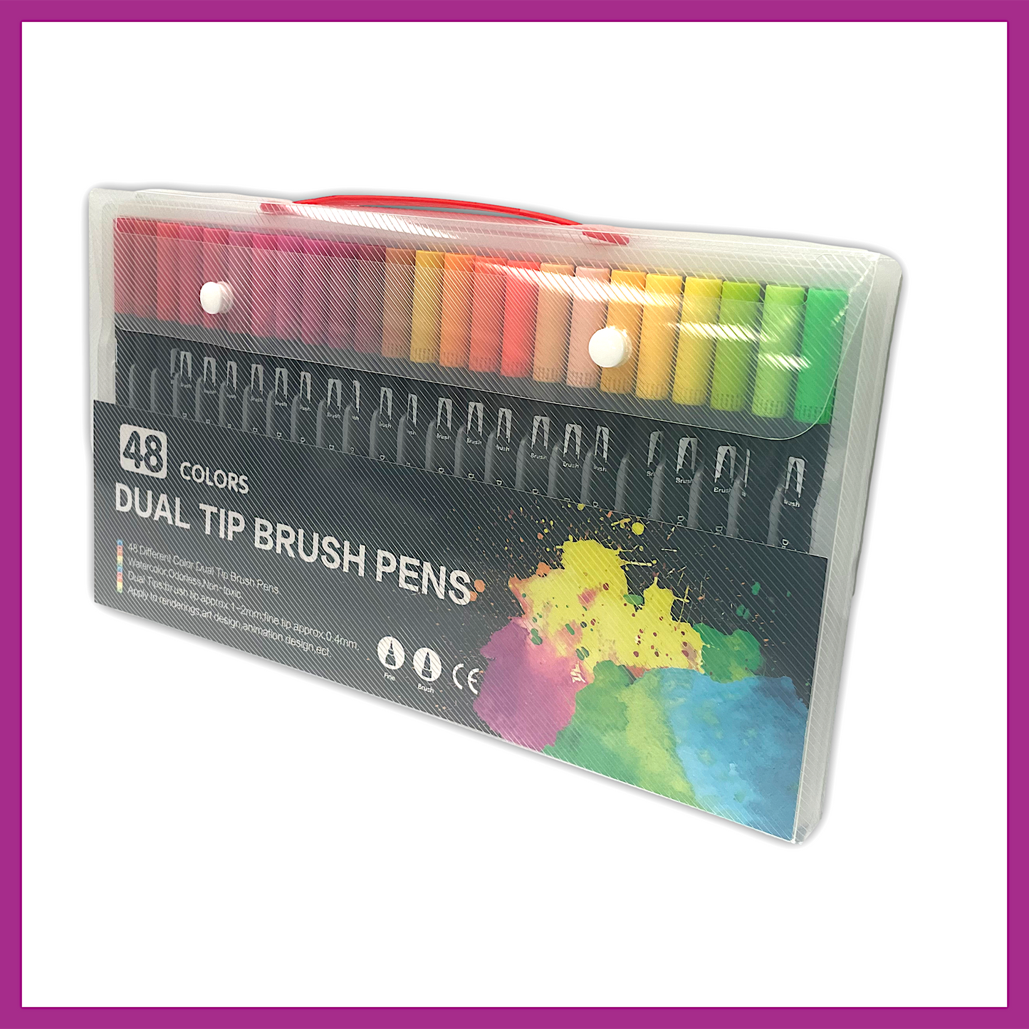 DUAL TIP WATERCOLOR PEN SETS