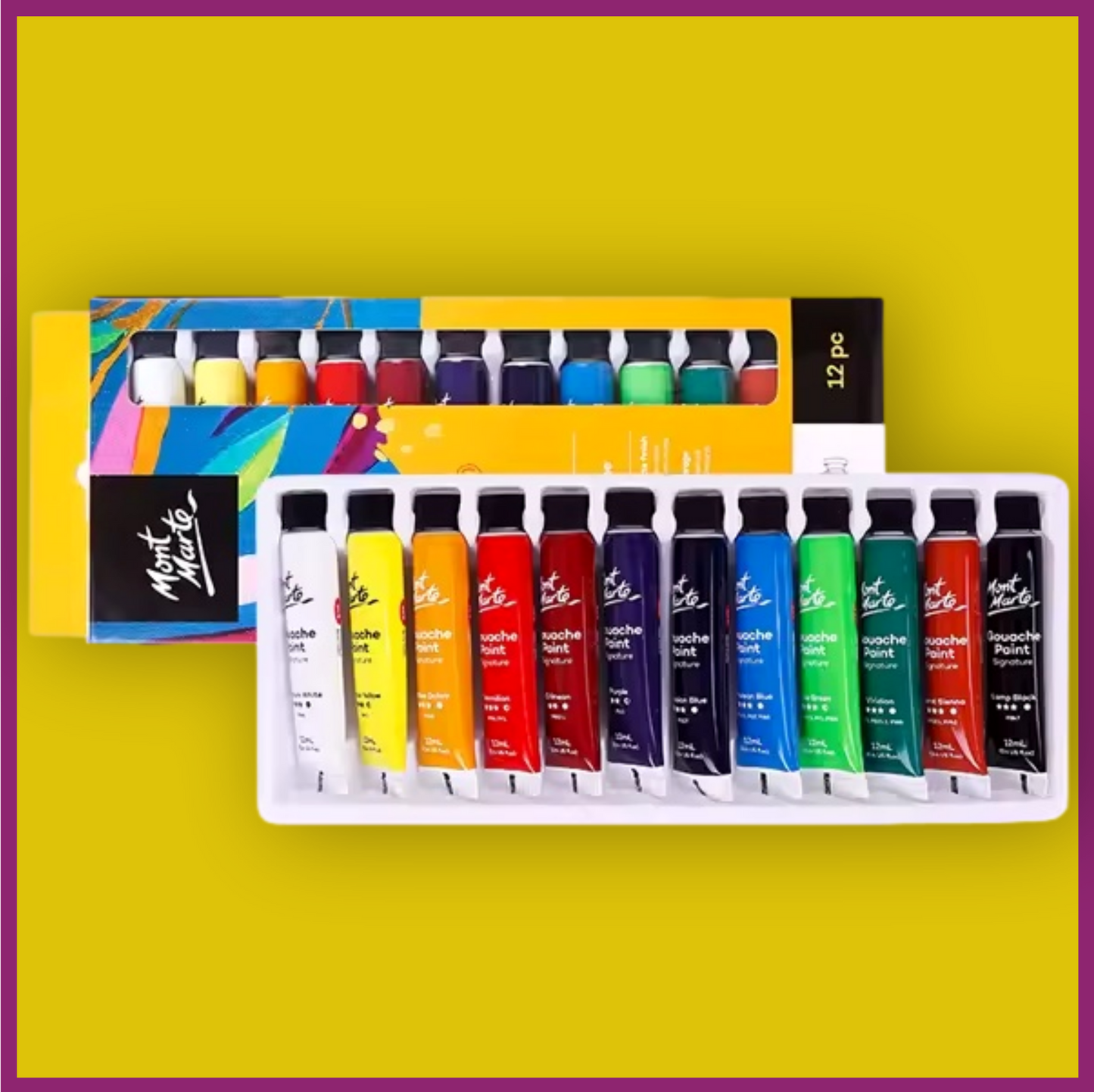 MONT MARTE GOUACHE PAINT SETS