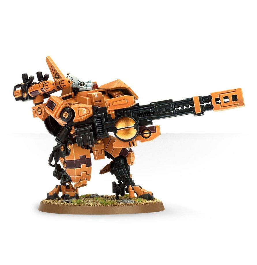 WARHAMMER 40,000: T'AU EMPIRE BROADSIDE BATTLESUIT, 3 MINIATURES/FIGURINES