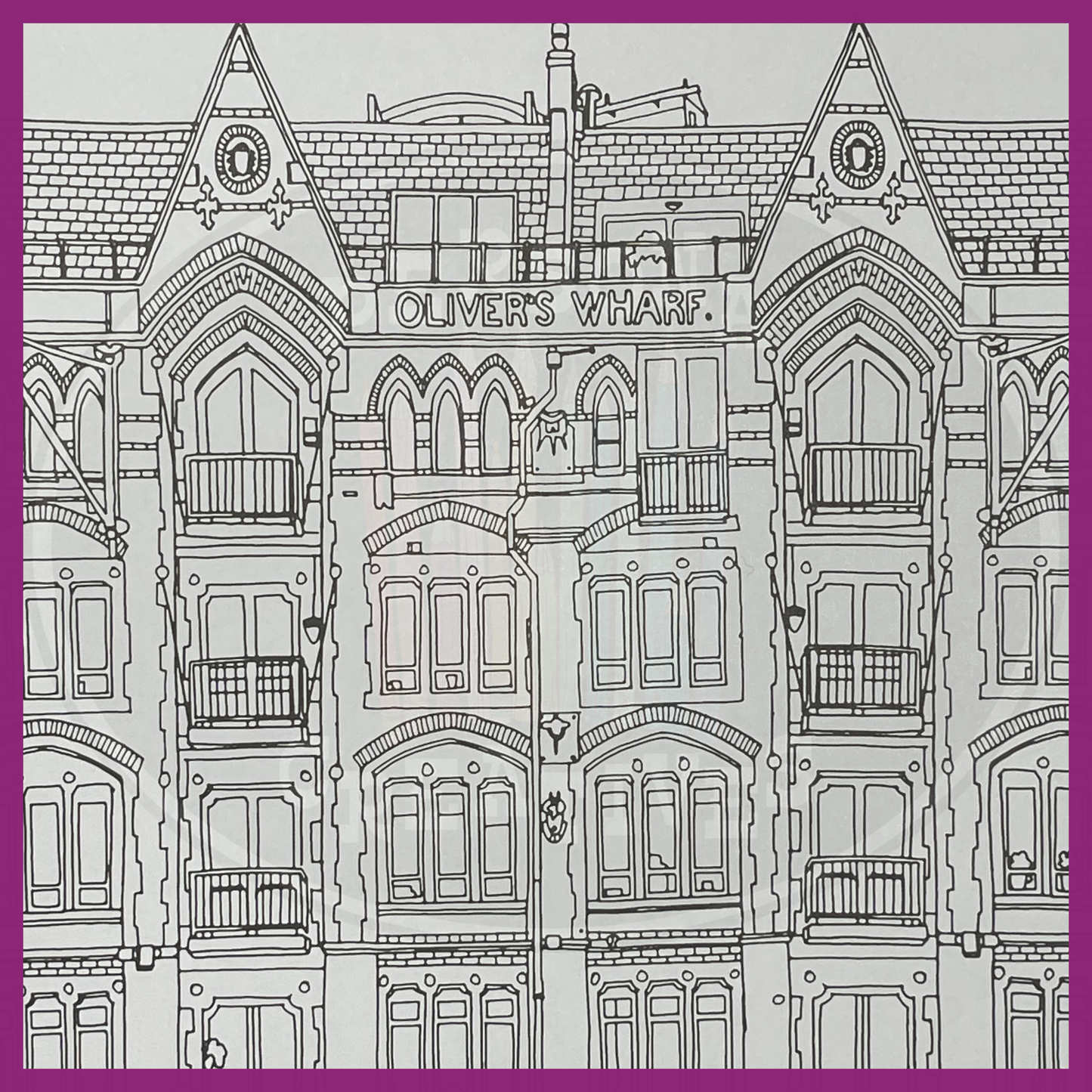 FANTASTIC CITIES: A COLORING BOOK OF AMAZING PLACES REAL AND IMAGINED