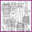 FASHION COLORING BOOK