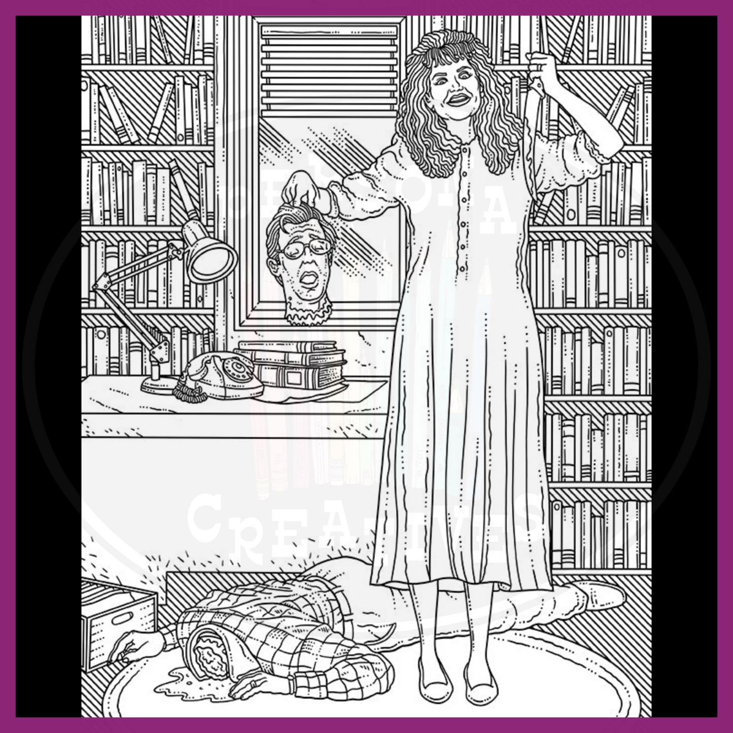 THE OFFICIAL BEETLEJUICE COLORING BOOK