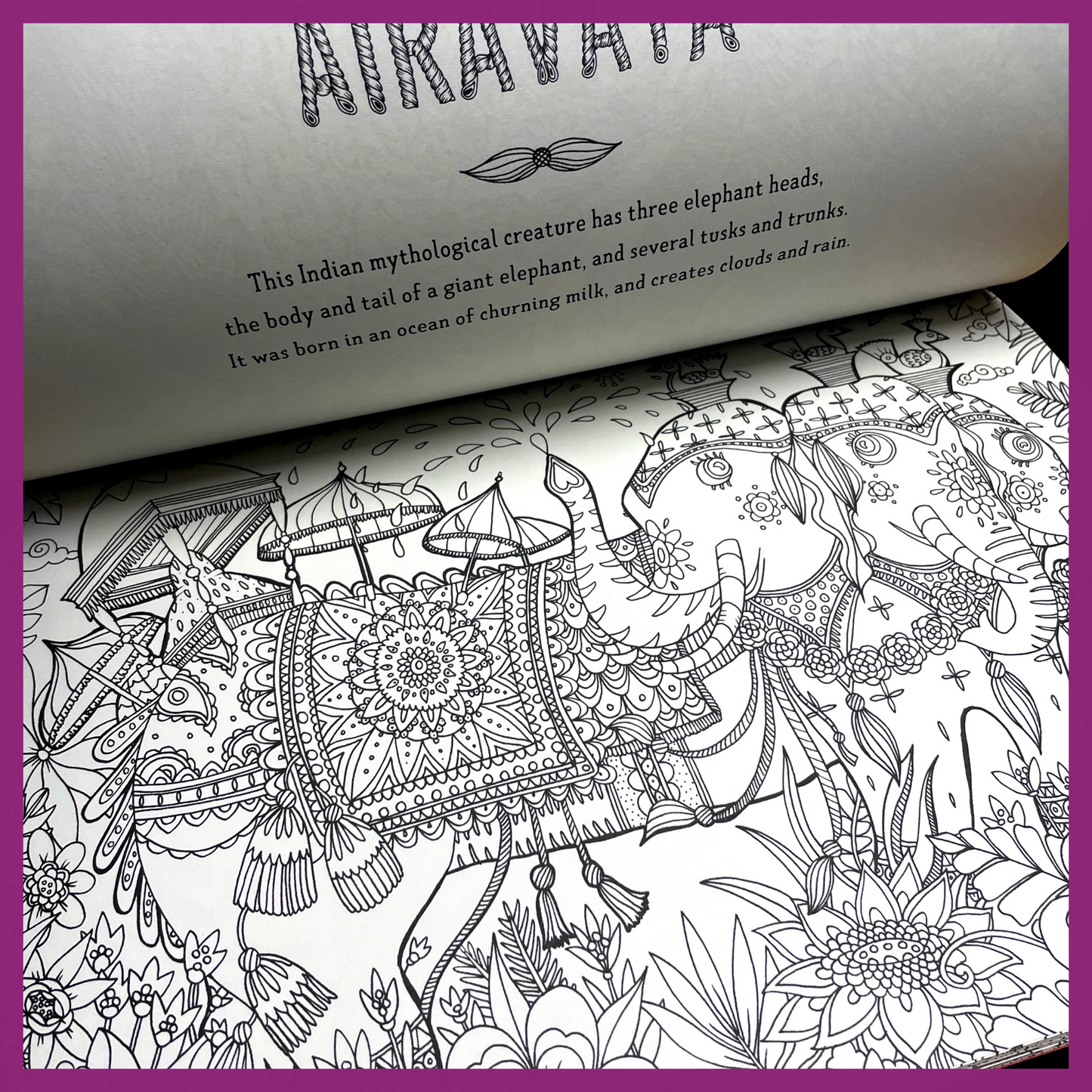 MYTH WORLD COLORING BOOK: FANTASTICAL BEASTS TO COLOR AND EXPLORE