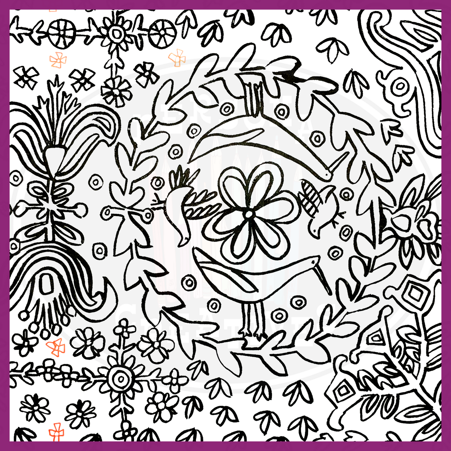 JOURNEY IN COLOR: SCANDINAVIAN DESIGNS COLORING BOOK