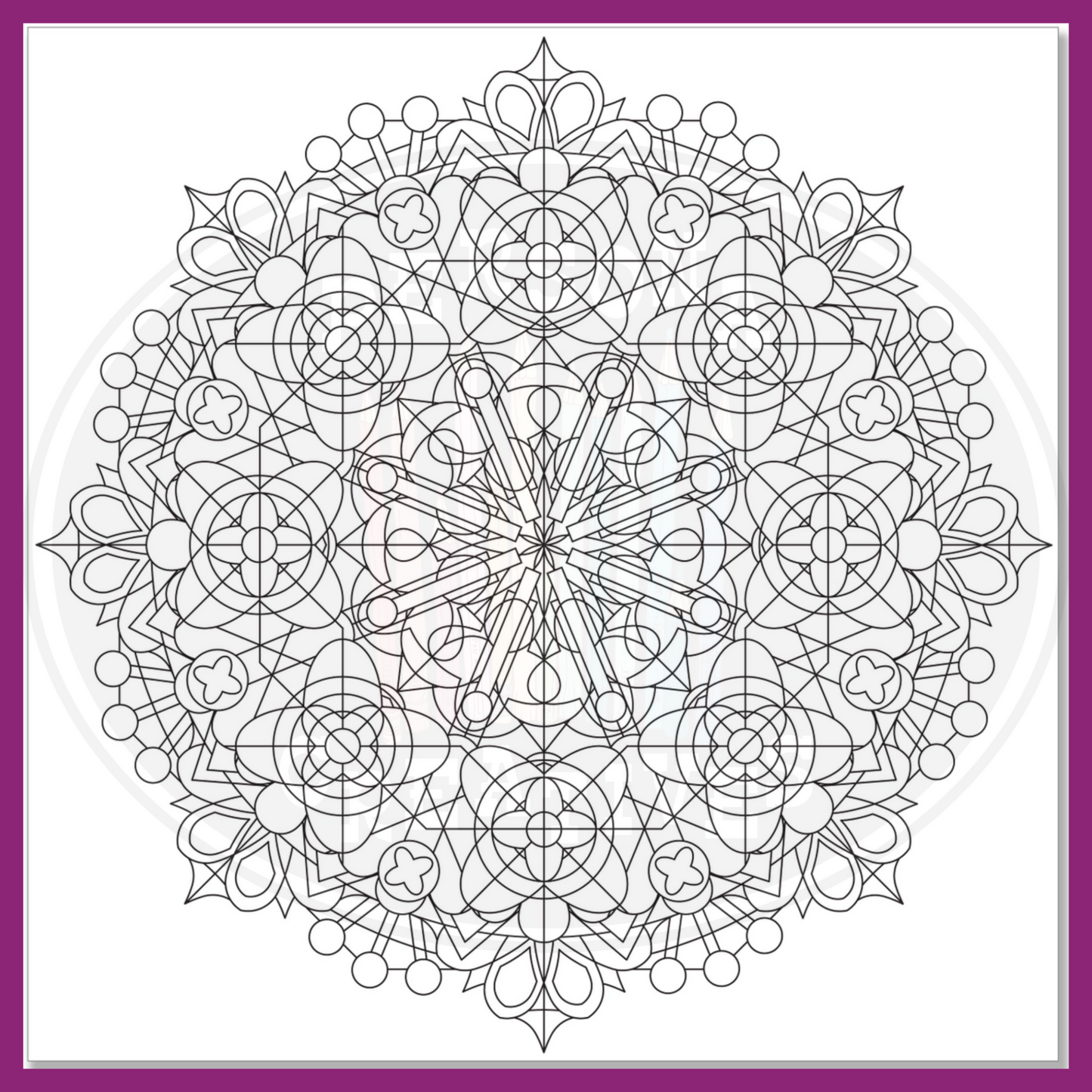 KALEIDOSCOPE DESIGNS COLORING BOOK