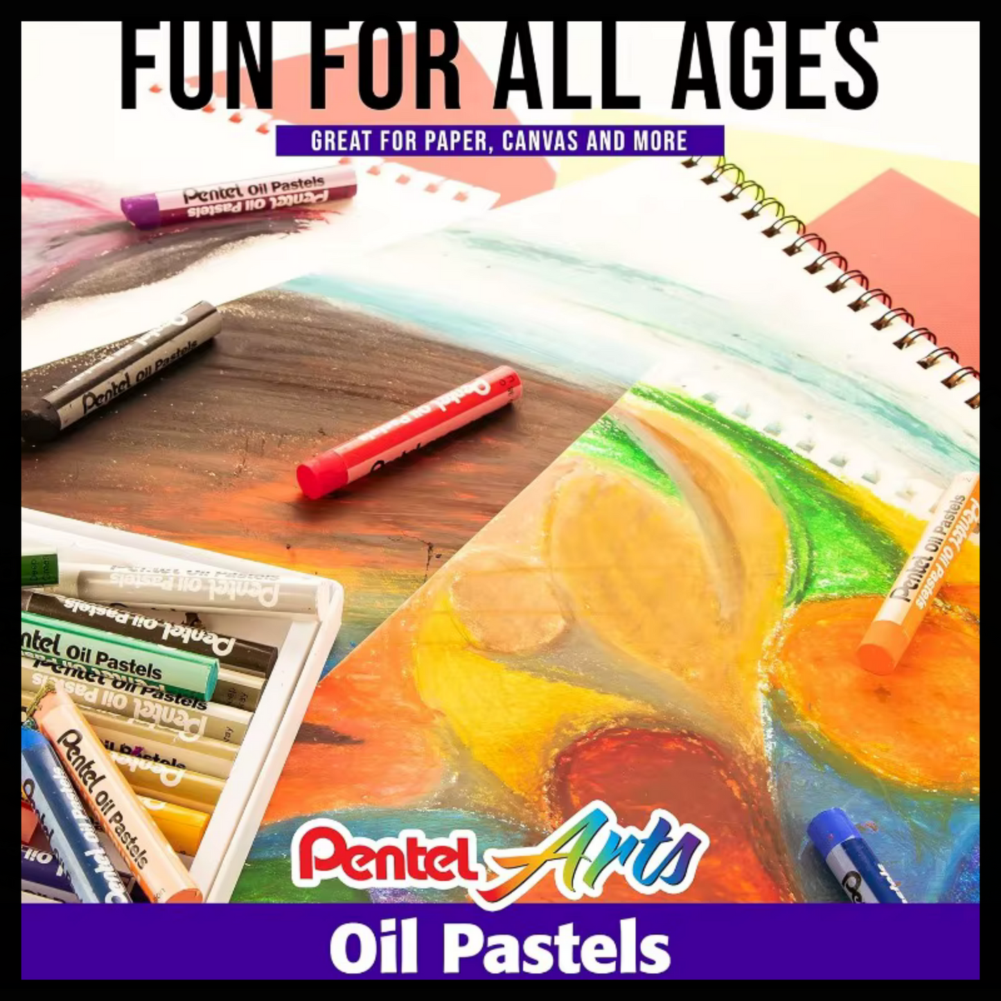PENTEL OIL PASTEL SETS