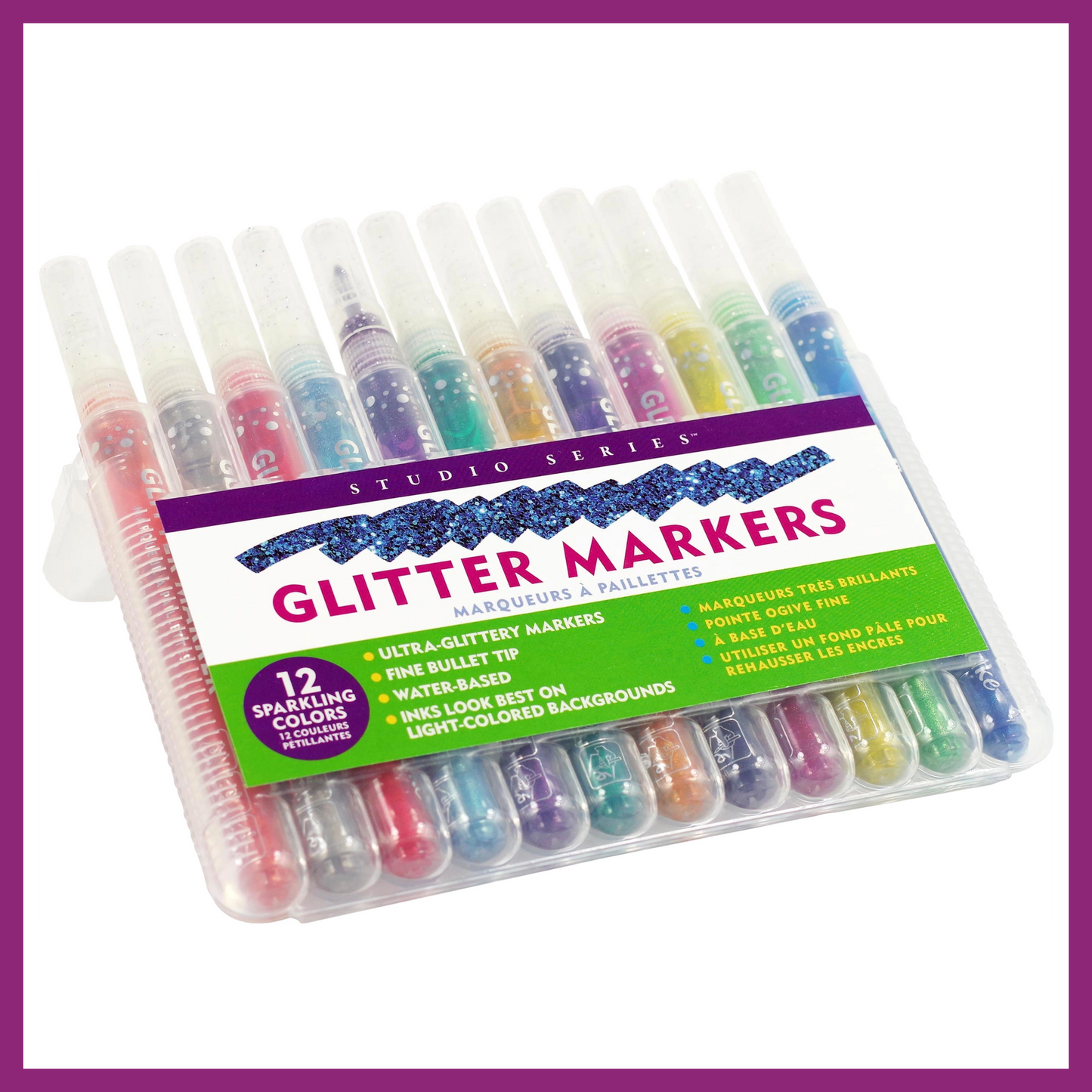 STUDIO SERIES GLITTER MARKERS