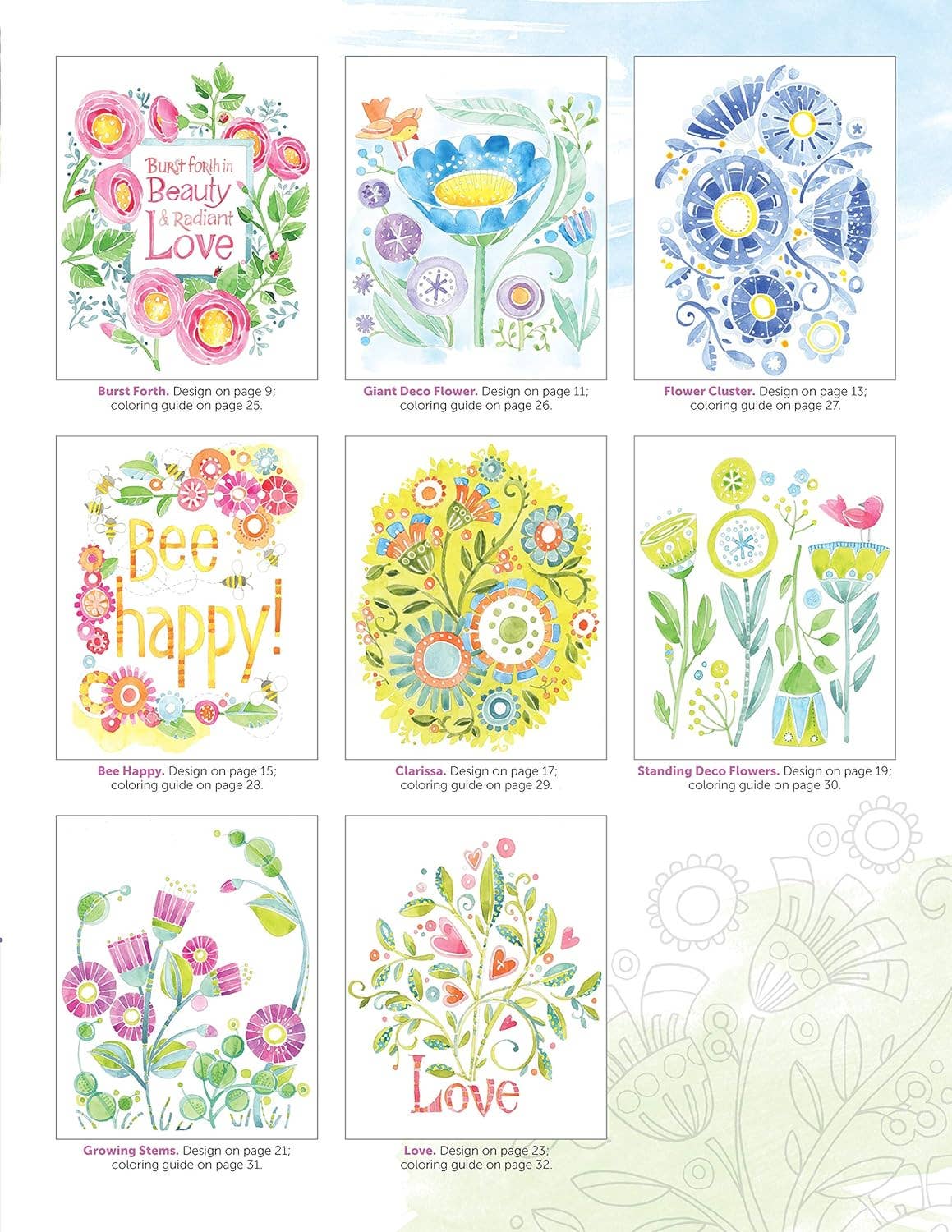 Just Add Watercolor Flowers - Easy Techniques for Beginners