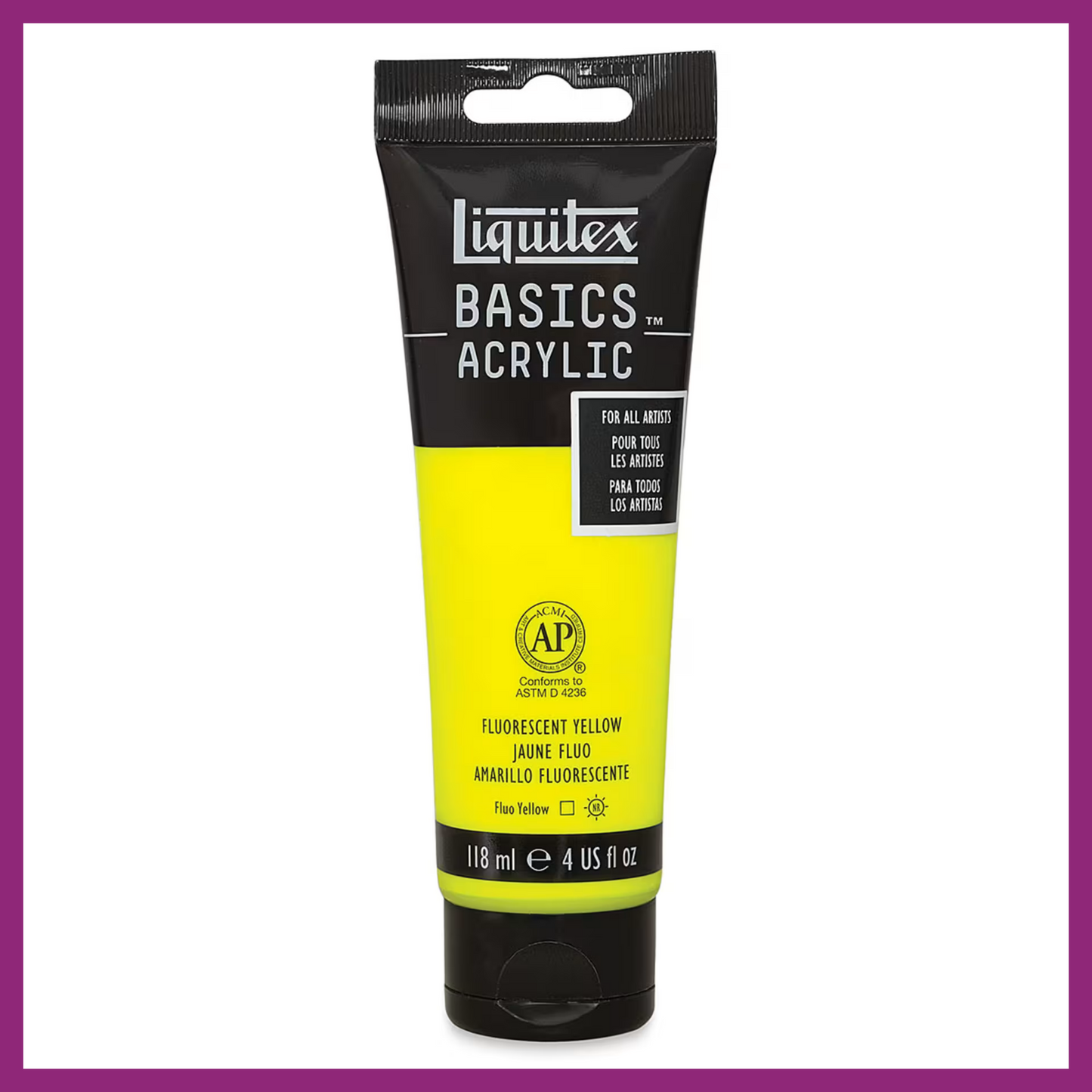 LIQUITEX BASICS ACRYLIC PAINT - 4oz/118ml
