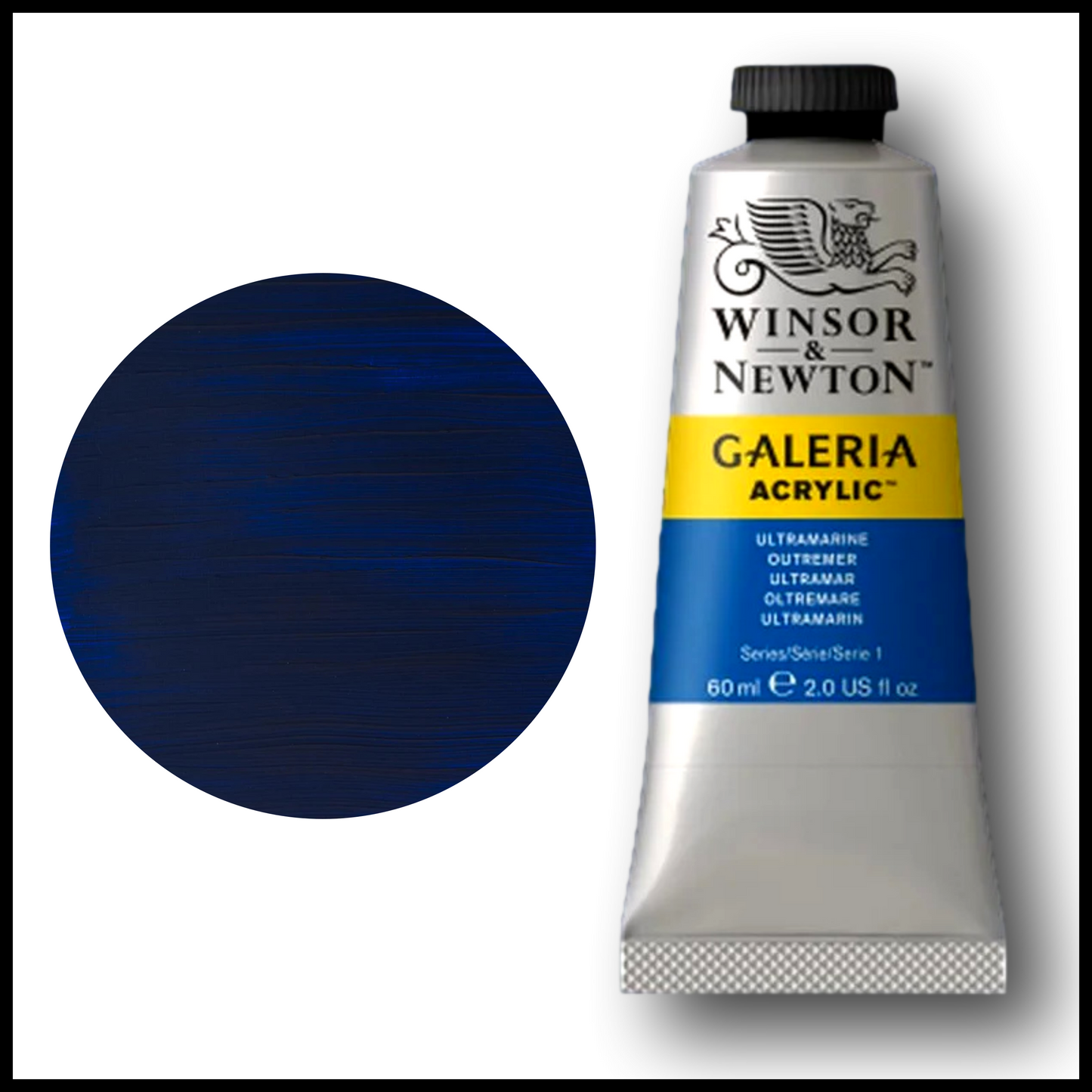 WINSOR & NEWTON GALERIA FLOW ACRYLIC PAINT - 60ML