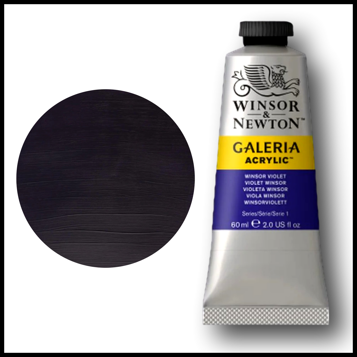 WINSOR & NEWTON GALERIA FLOW ACRYLIC PAINT - 60ML