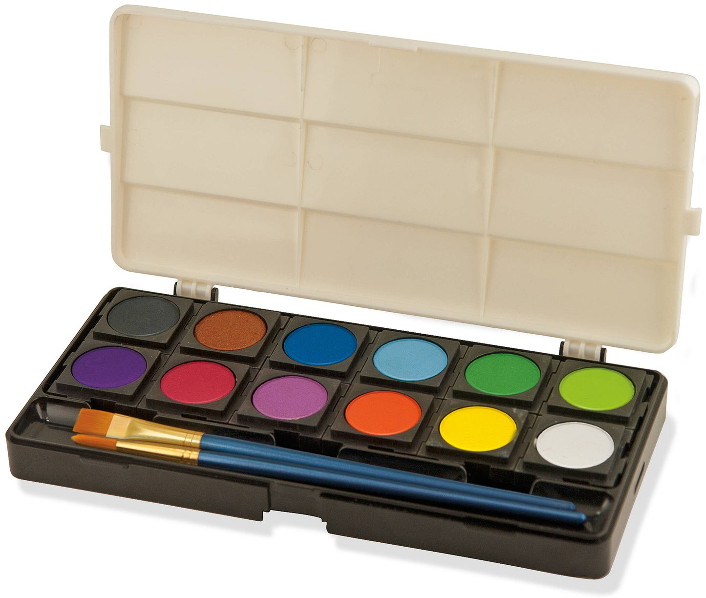 Studio Series Dry Gouache Paint Set (12 Opaque Watercolor Paints)