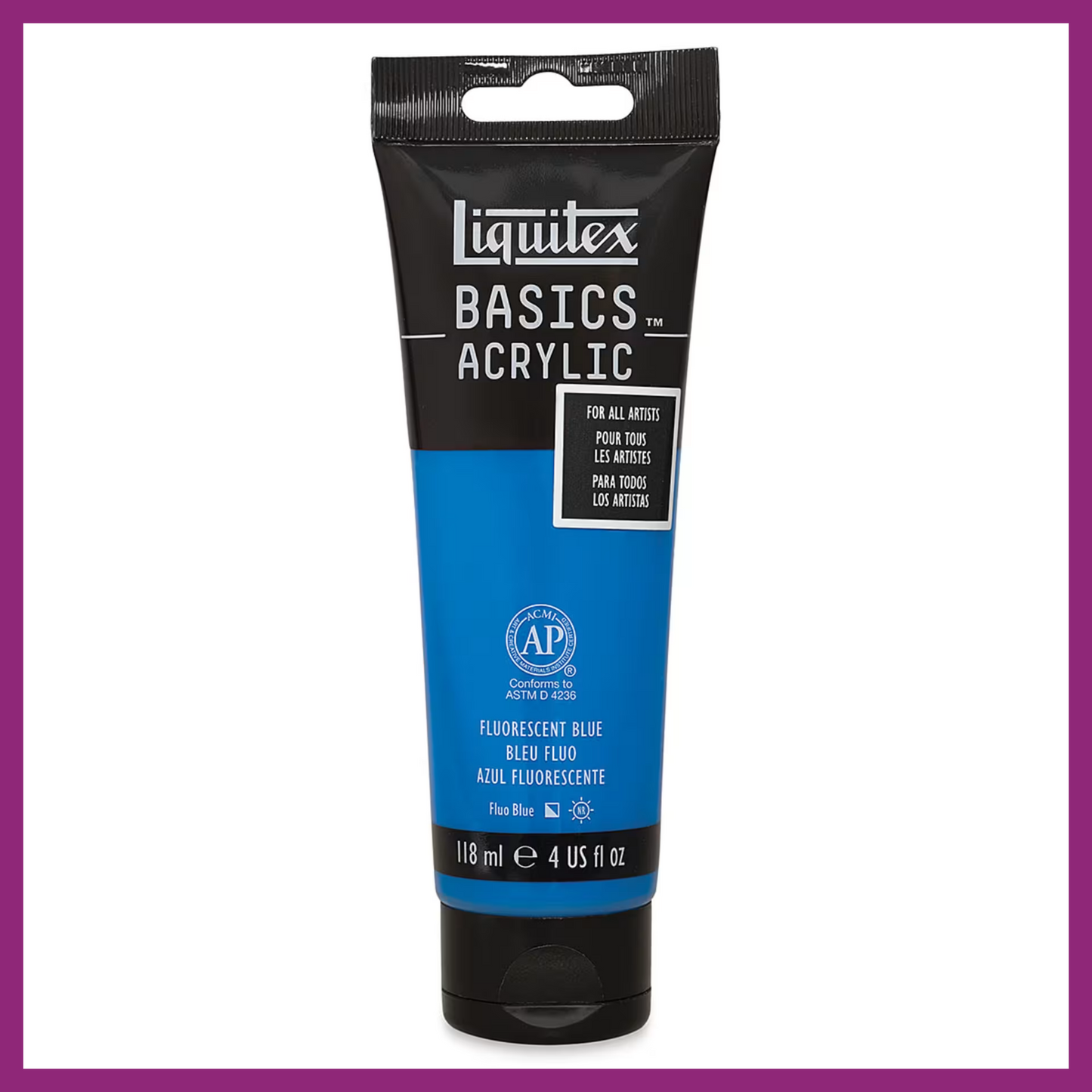 LIQUITEX BASICS ACRYLIC PAINT - 4oz/118ml