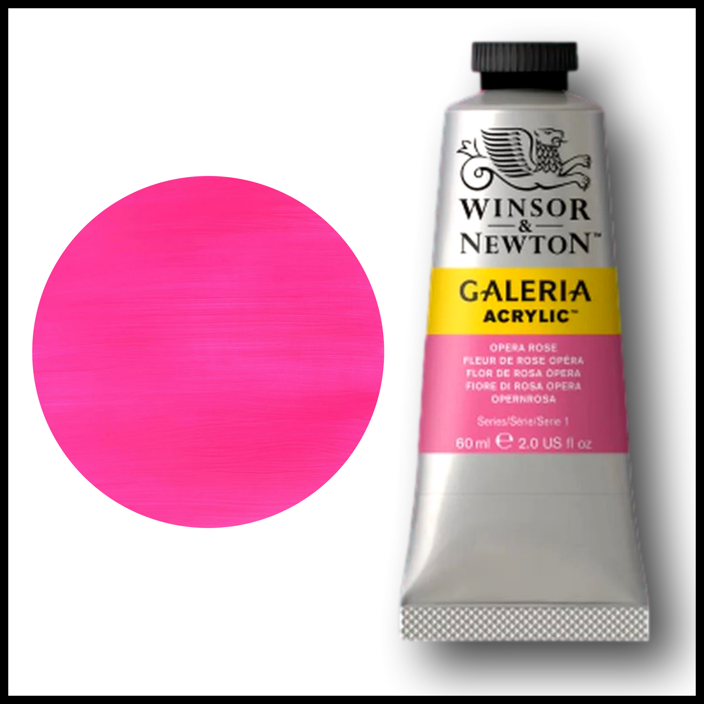 WINSOR & NEWTON GALERIA FLOW ACRYLIC PAINT - 60ML