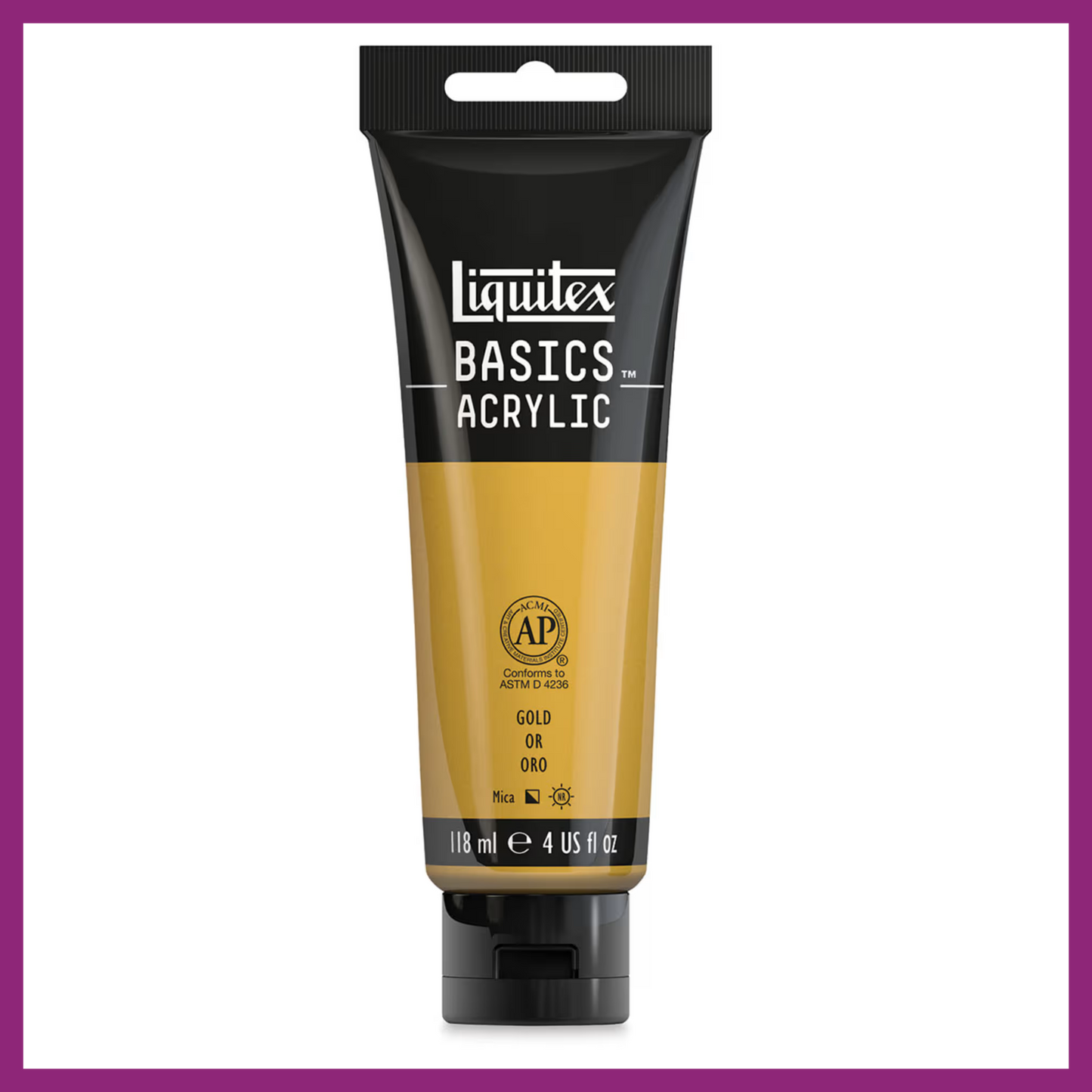 LIQUITEX BASICS ACRYLIC PAINT - 4oz/118ml