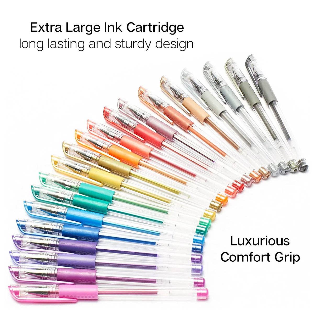 Gel Pens 20 Metallic Colors
