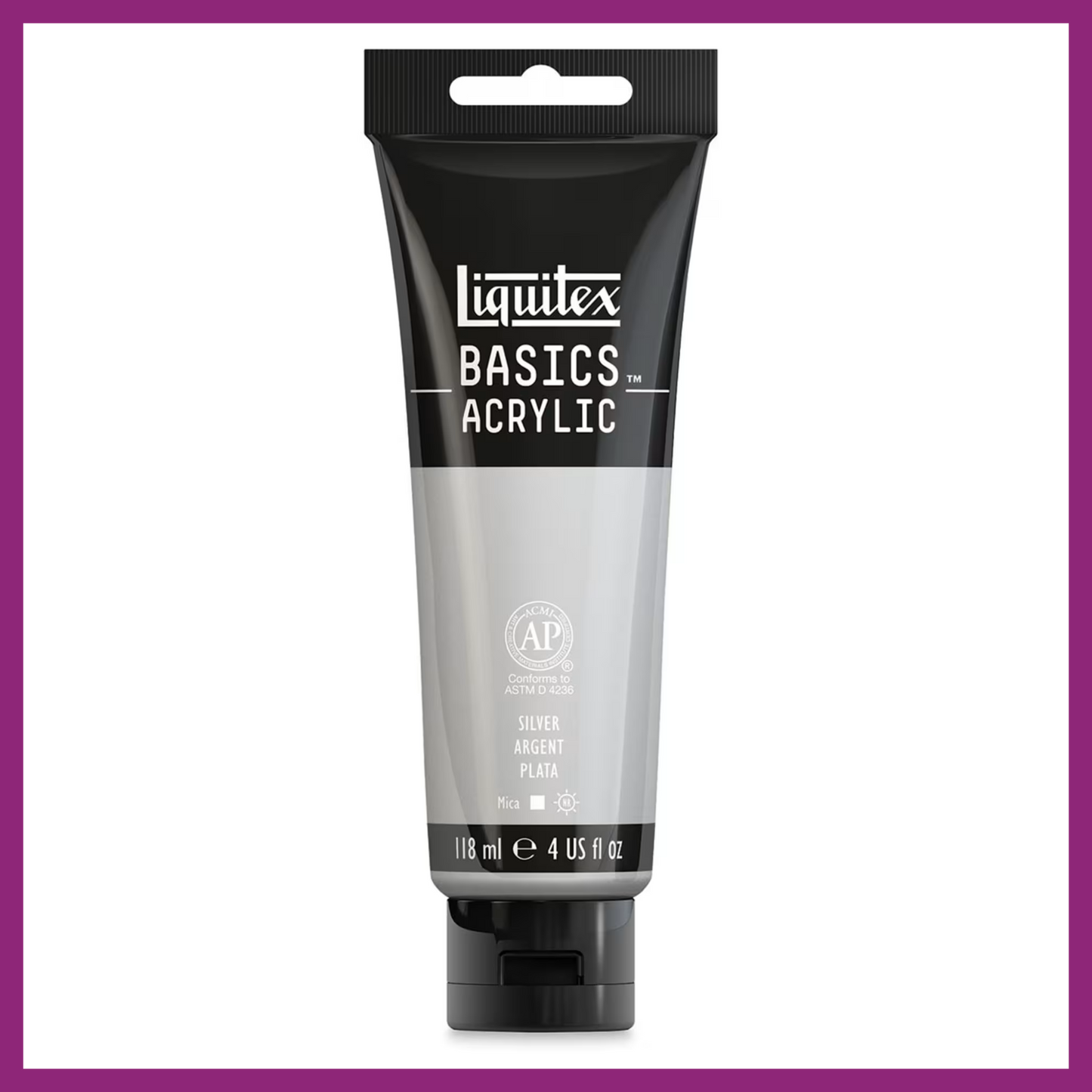 LIQUITEX BASICS ACRYLIC PAINT - 4oz/118ml
