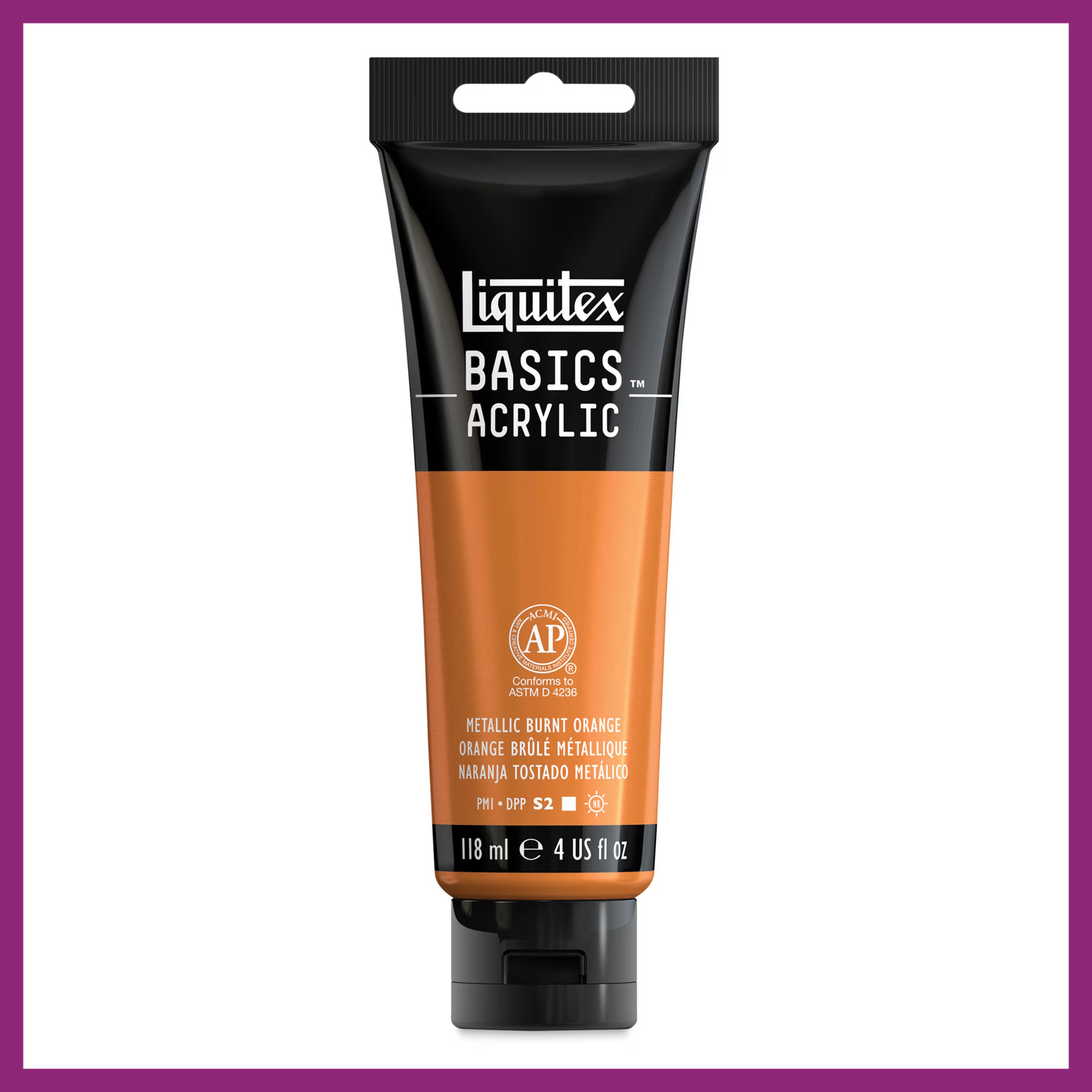 LIQUITEX BASICS ACRYLIC PAINT - 4oz/118ml
