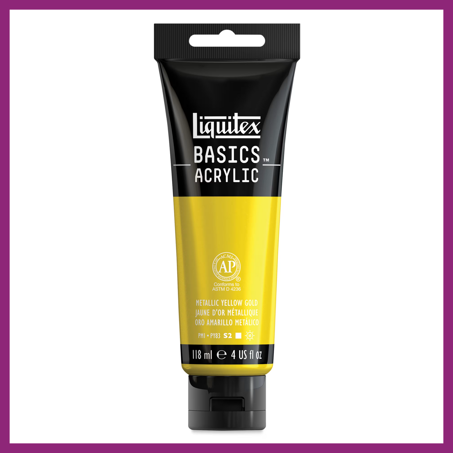 LIQUITEX BASICS ACRYLIC PAINT - 4oz/118ml