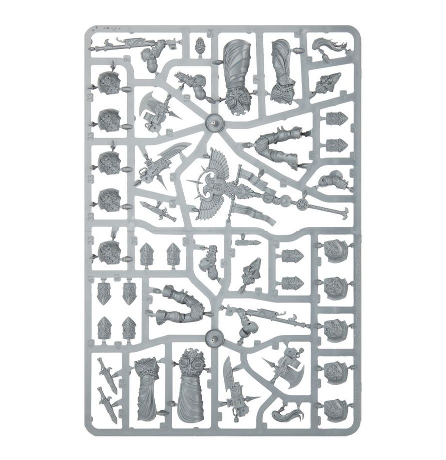 WARHAMMER 40,000: ADEPTUS CUSTODES CUSTODIAN WARDENS, 5 MINIATURES/FIGURINES