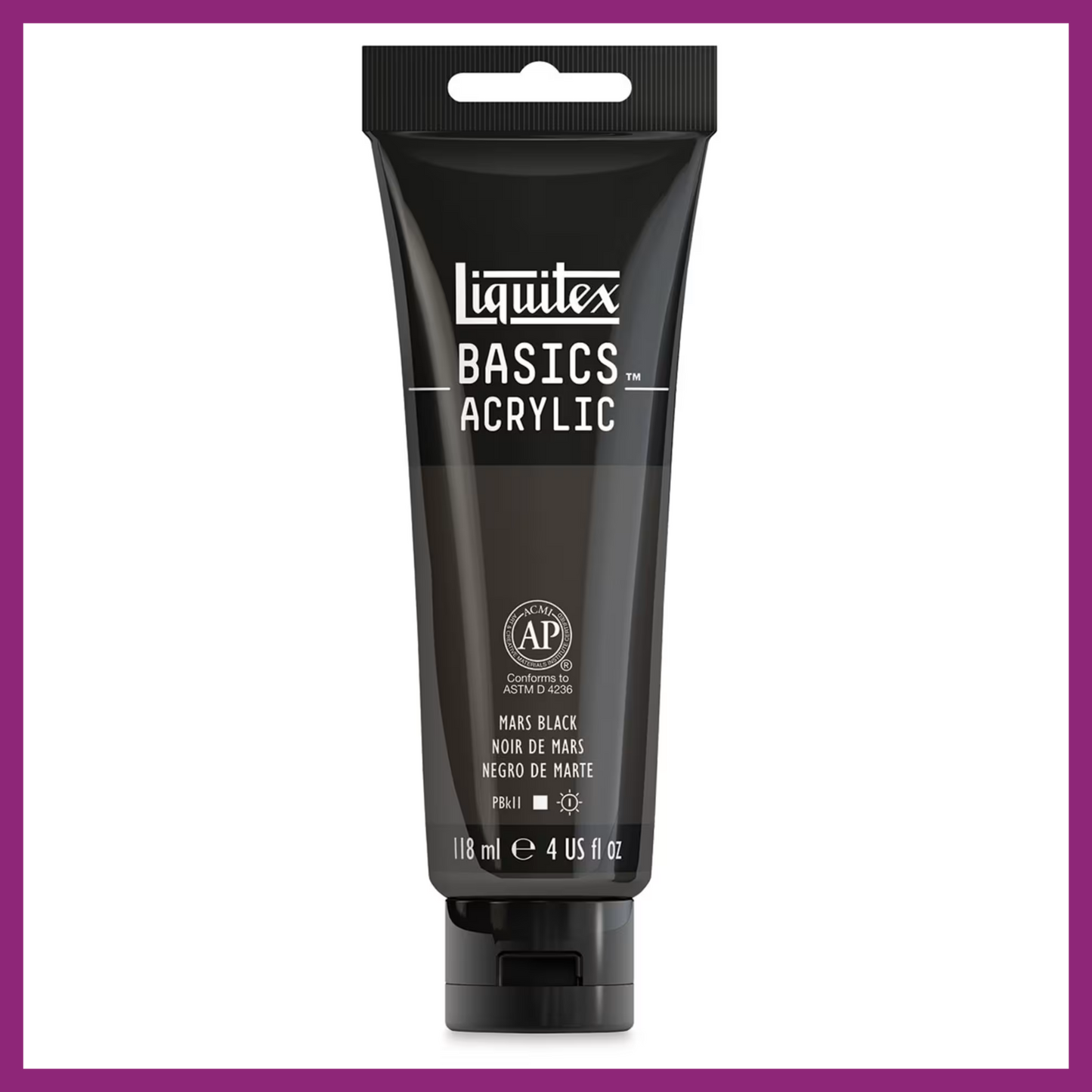 LIQUITEX BASICS ACRYLIC PAINT - 4oz/118ml